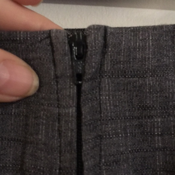 👽 BCX Buckle pencil skirt (11) Charcoal Grey 💖 - Picture 9 of 11